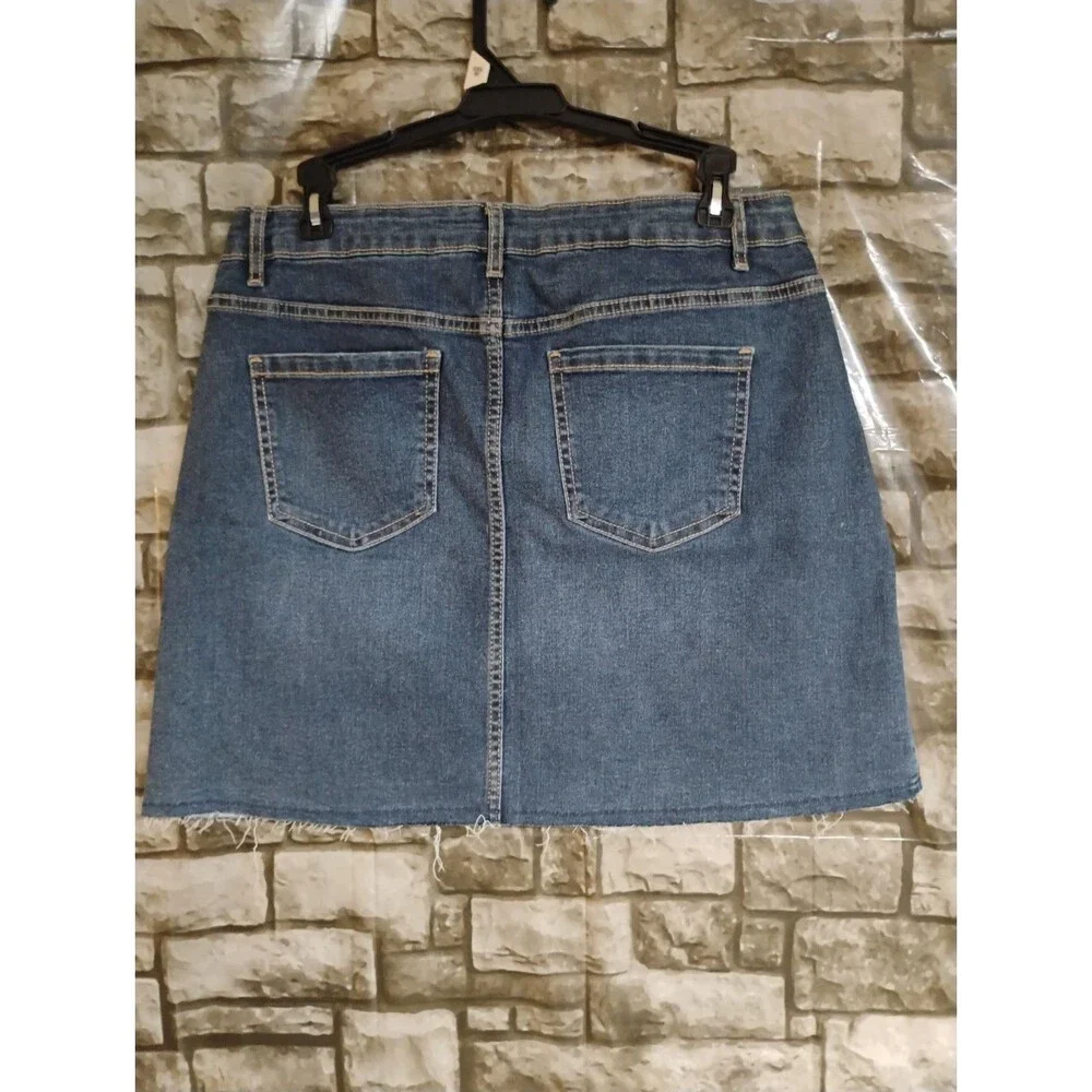 Wonder Nation Girls Plus Size XL (14-16) Denim Skirt